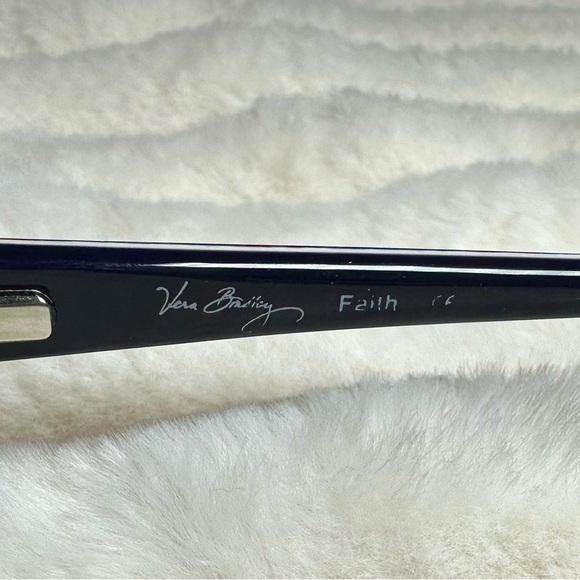 Vera Bradley Black Cat-Eye Glasses with Protective Case - Picture 6 of 8